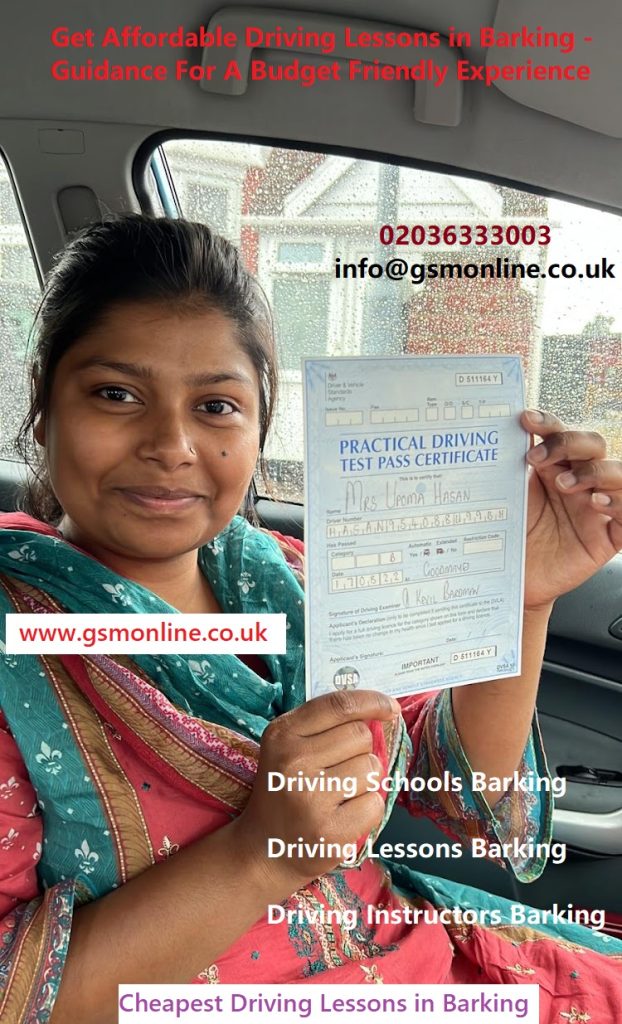 cheapest driving lessons in barking