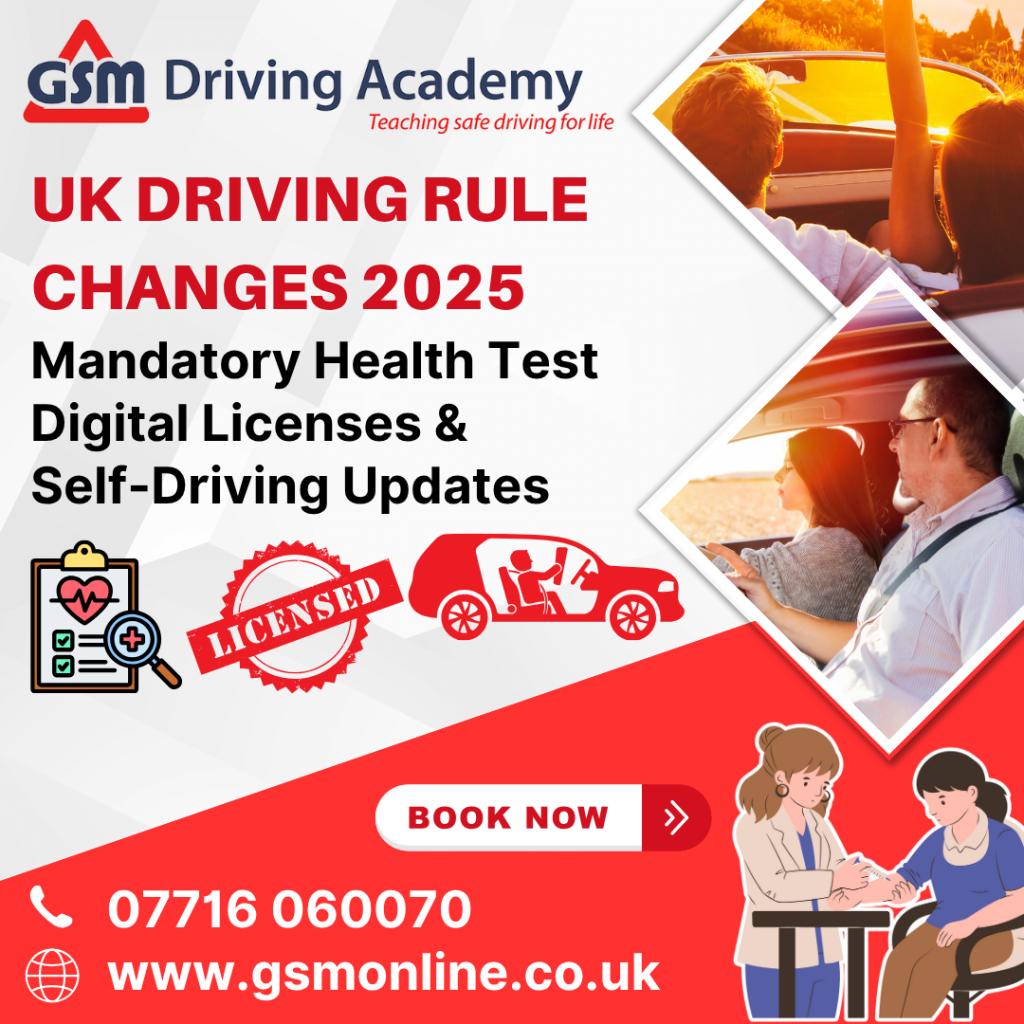 UK Driving Rule Changes 2025