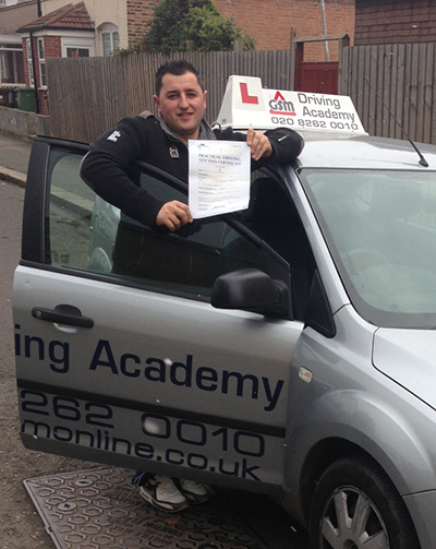 Driving instructor East London